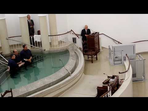 IGREJA CCB BRAZ  BATISMO