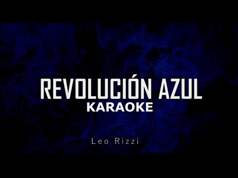 Revolución azul Karaoke Leo Rizzi