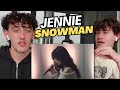 South Africans React To JENNIE - 눈 (Snow) / Snowman Cover !!!