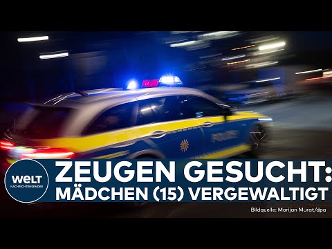 STUTTGART: 15-Jährige in Fußgängerzone vergewaltigt - Täter auf der Flucht! Polizei sucht Zeugen!