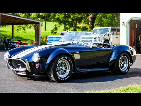 1965 Shelby Cobra Replica 427ci V8 by Hurricane Roadsters Walk-around Video