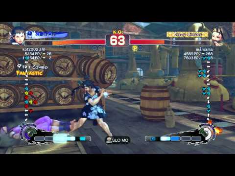 SSF4 AE: Juso (Sakura) vs marsama (Ibuki) - Ranked Match (720p HD)