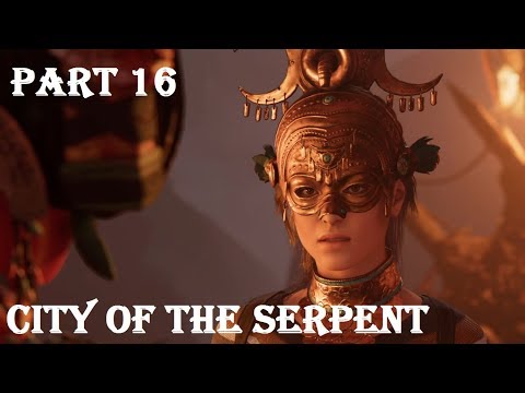 Shadow of the Tomb Raider Walkthrough Gameplay Part 16 - City of the Serpent