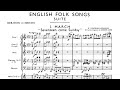 [Orch. Score] English Folk Song Suite - Vaughan Williams orch. Gordon Jacob