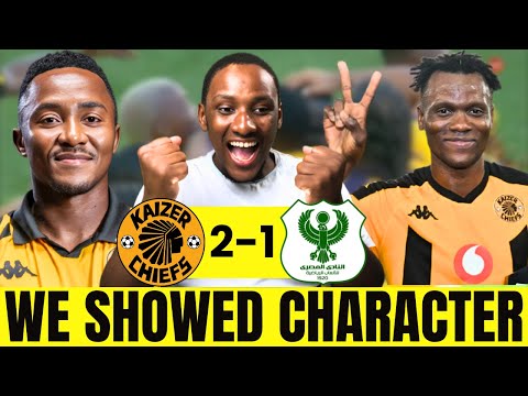 WE SHOWED CHARACTER! Kaizer Chiefs 2-1 Al Masry