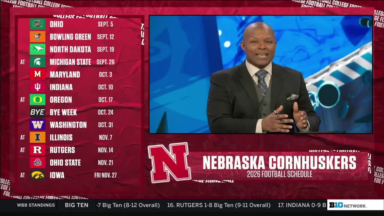 2026 Football Schedule Outlooks: Washington, Nebraska, and Northwestern | Big Ten Football