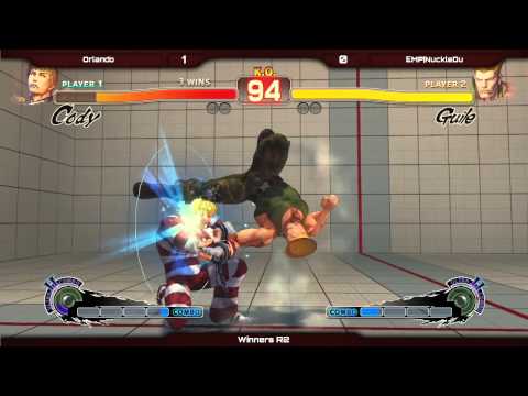VS EVO Sponsorship 2014 - Orlando (Cody) vs EMP|NuckleDu (Yang/Guile) - Winners R2 - USF4
