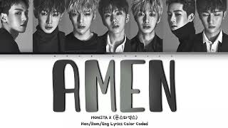MONSTA X (몬스타엑스) - Amen [Color Coded Lyrics Han/Rom/Eng]