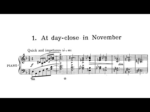 Benjamin Britten - Winter Words, Op. 52 [Score Video]