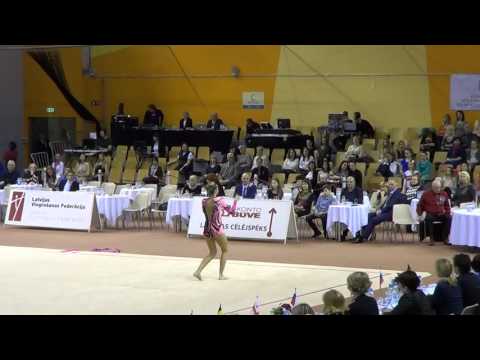 Sofija Nikitina.Clubs.(LV) / Baltic Hoop 2016