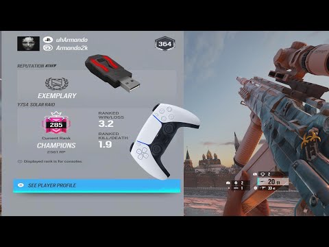 #1 BEST CONTROLLER SETTINGS TO HIT CHAMPION QUICK Operation Solar Raid Rainbow6 Siege Ranked PS/XBOX