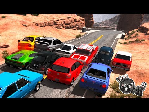 GOING DOWN THE MOUNTAIN WITHOUT BRAKES IN 11 DIFFERENT CARS!