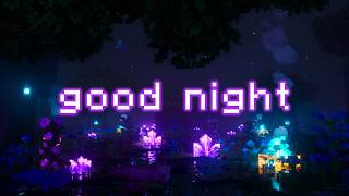 time for a peaceful sleep... (minecraft music w/ water & rain)