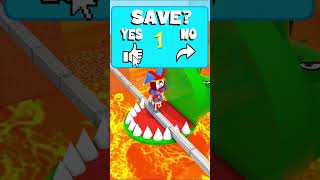 The Most Thrilling Game with Pomni Catnap and  Crocodile Game