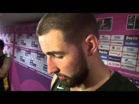 Jono Valančiūno interviu po pralaimėjimo JAV