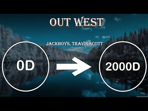 JACKBOYS, Travis Scott - OUT WEST + 2000 D |Use Headphone🎧|AMA|ft. Young Thug