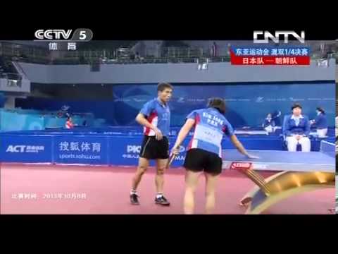 2013 East Asian Games MX-QF: Niwa Koki / Hirano Sayaka - Kim H.B./ Kim Jong [Full Match]