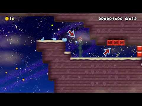 Super Mario Maker 2 Sandstorm Sprint [20s]