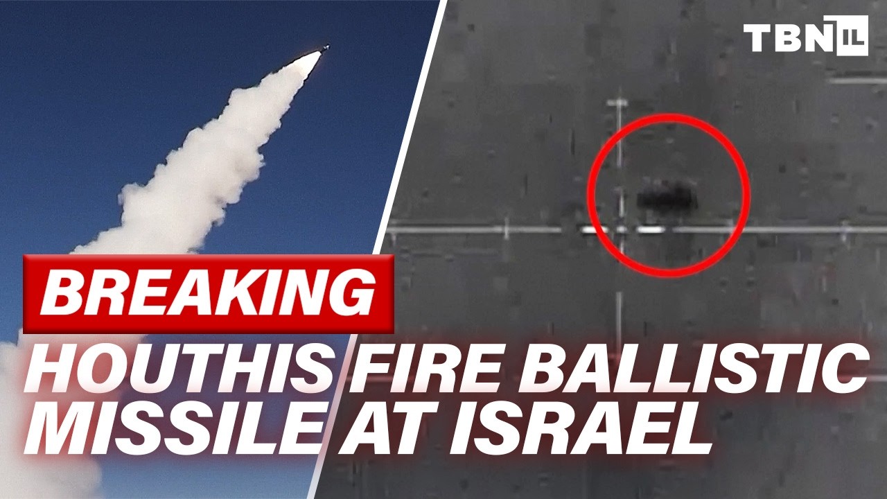 BREAKING: Houthis Launch Ballistic Missile At Israel; IDF Blitz Attack STUNS Hamas | TBN Israel