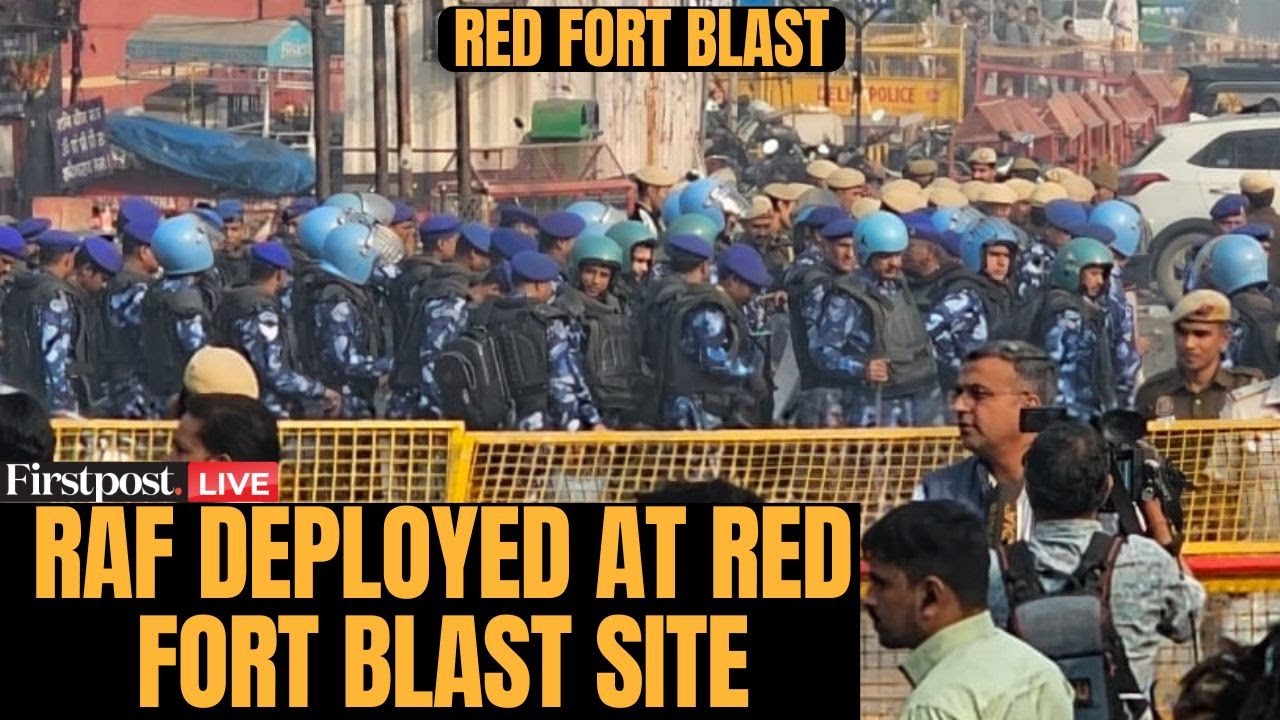 Delhi Blast LIVE: RAF Joins Security Operations at Red Fort Explosion Site | N18G