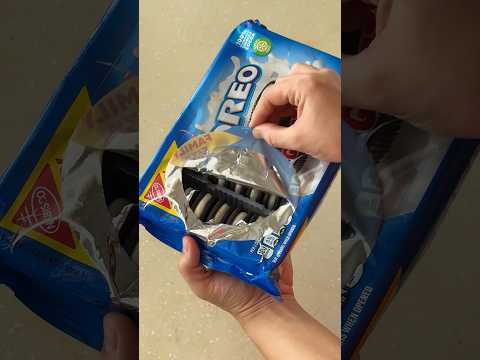 Unpacking Oreo MEGA STUF 🔥 | ASMR SOUNDS | #chocolate #asmr #asmrchocolate #oreocake #oreo