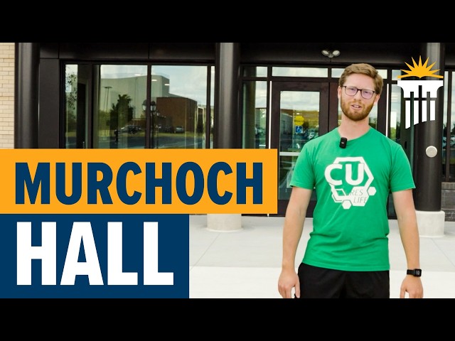Thumbnail for video titled: Welcome to Murdoch Hall! |  Dorm Tour