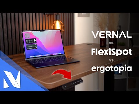 Vergleich TOP 3 höhenverstellbare Schreibtische - Vernal vs. Ergotopia vs. Flexispot