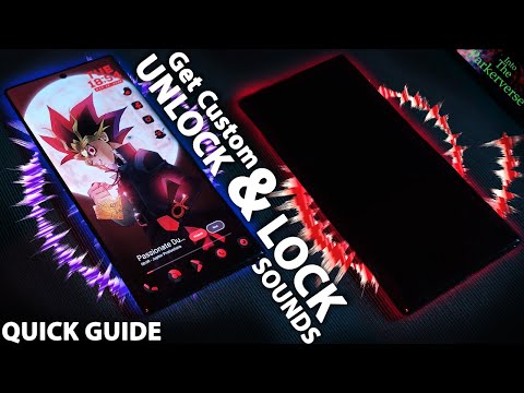 How to Get Custom UNLOCK & LOCK Sounds on ANY Android - Change Sleep Wake Sound Tutorial -2022 Guide