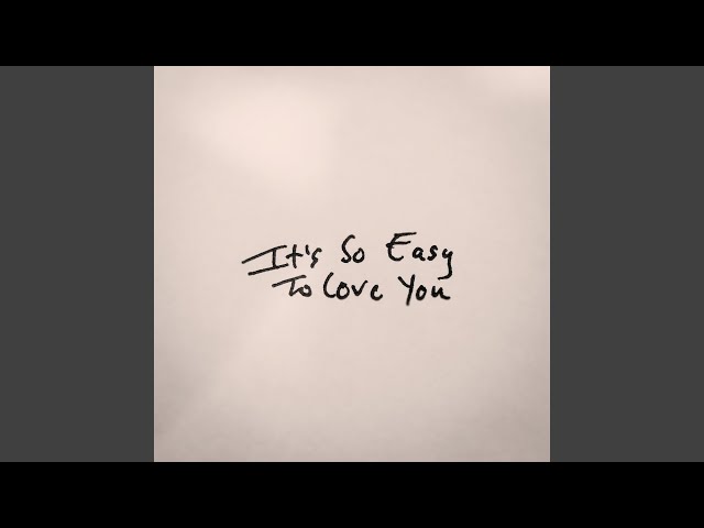 David Tyo - It's So Easy To Love You (CBM) (Remix Stems)