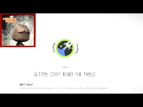 LittleBIGPlanet 3 - Sackboy plays LittleBigPlanet 3 [Short Film by SMALLHOOMAN] - Playstation 4 Video