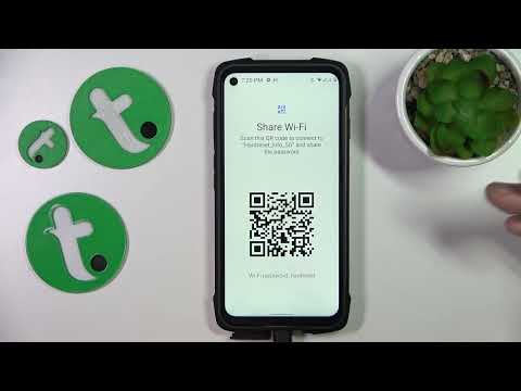 How to Share the WiFi Password & QR Code on CUBOT King Kong 7