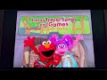 Sesame Street ELMO S TRAVEL SONGS AND GAMES DVD Menu Walkthrough