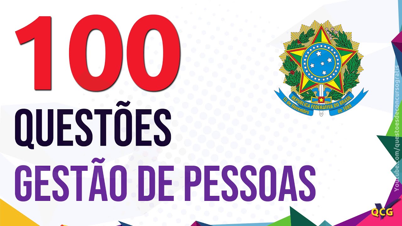 100 Questões de Gestão de Pessoas para Concurso