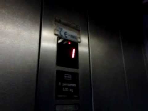 STUCK in a original 90's Kone EcoDisc elevator !