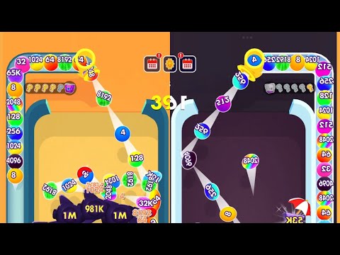 BOUNCE MERGE 3d Gameplay Level Up Satisfying game ASMR Android/IOS game #5