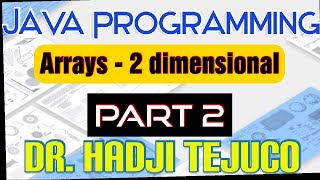 Java Tutorial Series - Array Part 7