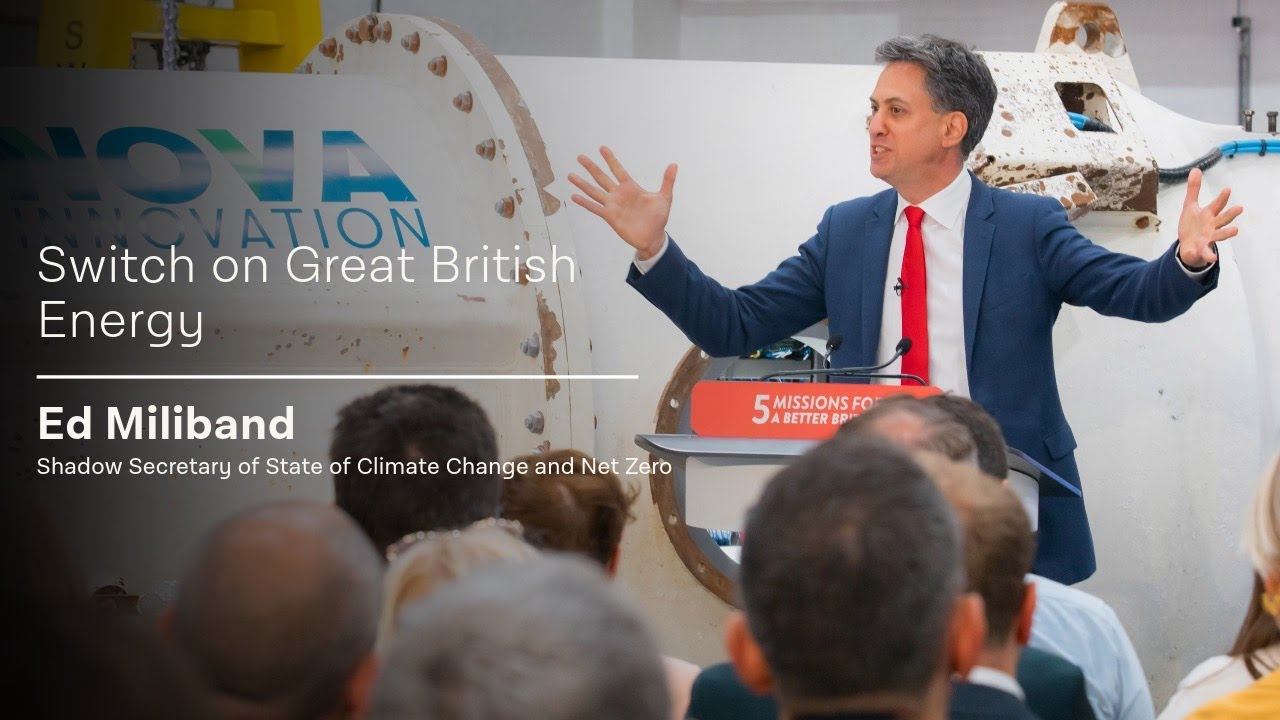 Labour's mission to make Britain a clean energy superpower