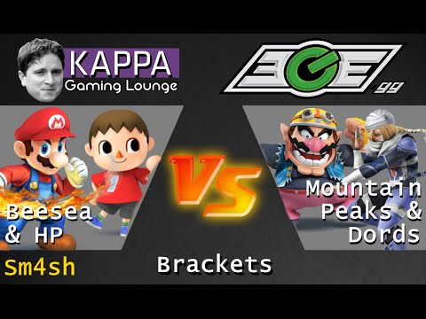 Kappa Sm4sh Monthly #2 - Mountain Peaks + Dords vs BeeSea + HP