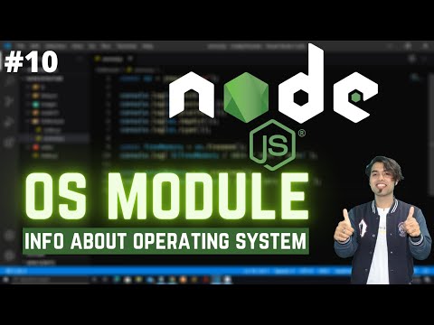Node JS OS Module To Get Operating System Info in Hindi | Node JS Tutorial 10