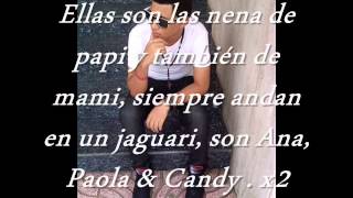 Los Casanovas -  Ellas son tres (Letras/Lyrics)