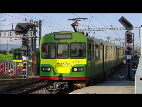 Dart Train number 8137 - Clontarf Road Station, Dublin