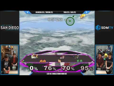 LSSD 102 - timesink & Guluheend vs. Yoshi & Zack - SSBM RR - Smash Melee
