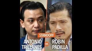 Standoff: Antonio Trillanes vs Robin Padilla