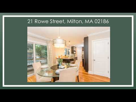 21 Rowe Street, Milton, MA 02186