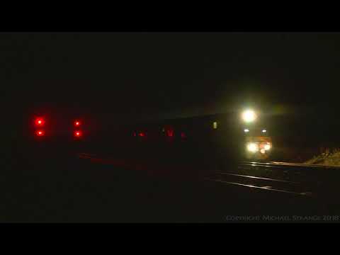 SSR Grain: RL302 + RL306 at night - PoathTV Australian Trains & Railways