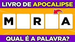 QUAL É A PALAVRA BÍBLIA? | Livro de APOCALIPSE | Perguntas Bíblicas | Quiz Bíblico
