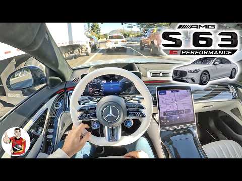 What It's Like to Live with a Mercedes-AMG S63 E Sedan (POV)