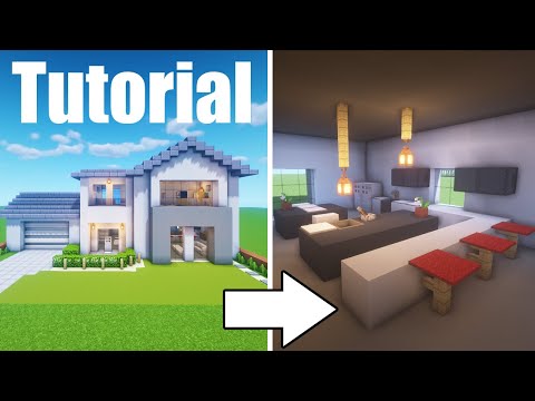 Insane Modern Suburban House Build in Minecraft 2020