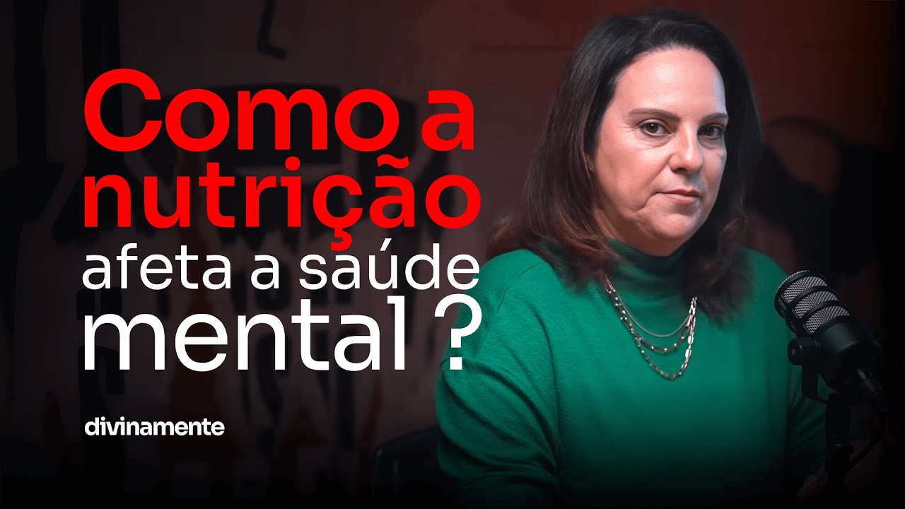 COMO A NUTRIÇÃO AFETA A SAÚDE  EMOCIONAL - Dr Jonatas Leonio e Dra Luciana Santos.