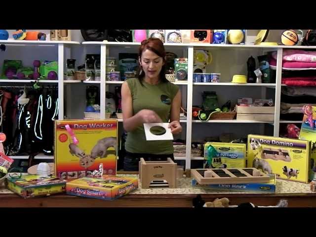 Vídeo relacionado con Nucelit Caja interactiva para jugar a mascotas que contiene 2 campanas que mejoran las habilidades cognitivas y las agilidades físicas, juguete portátil de forma segura